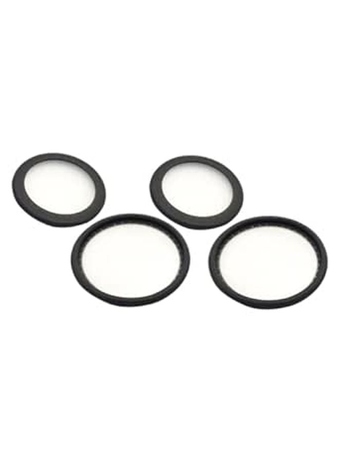 2 Sets Stethoscope Diaphragm Replacement Covers Cardiology Parts Clear Color - Image 1