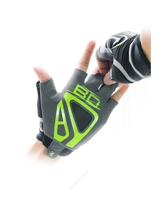 BOODUN Wear-Resistant Half Finger Sports Gloves L - Image 2