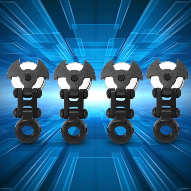 Invisible Body Mount RC Car Mount Magnetic Body Post Alloy Car Bracket Stealth Mount Kit for 1/10 RC Drift Car Traxxas HSP Redcat Tamiya Axial SCX10 Black - Image 3