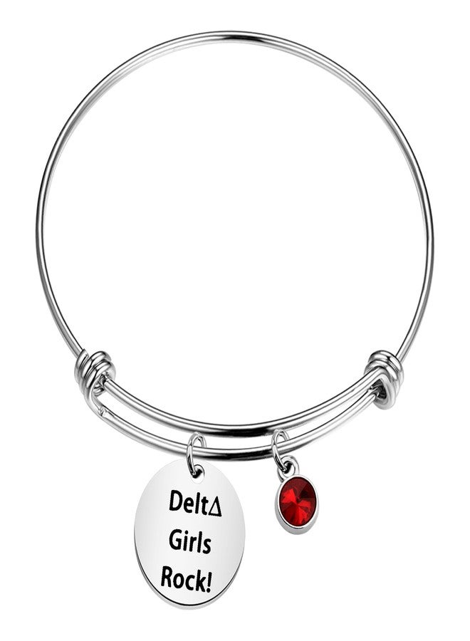 AKTAP D Bracelet DS Sorority Jewelry G Rock Greek Sorority Women Gift (D Bracelet) - Image 1