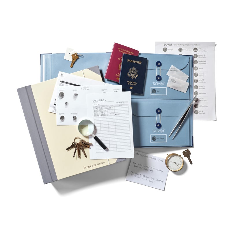 Savor | 2025 Edition The FolioÂ® Document Organizer | Custom Dyed Cloth-Bound Expanding File for Important Papers, Passports, Birth Certificates & More | Ideal for Home Organization & Graduation Gift - Image 1