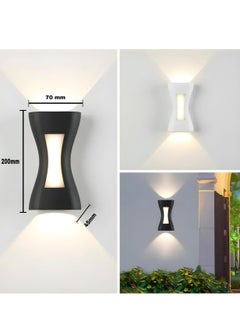 Next Life 2023 Modern Up and Down LED Wall Lamp 3000K Indoor Outdoor Wall Light Waterproof Wall sconce For Garden Lawn And Balcony Warmwhite  - Image 2