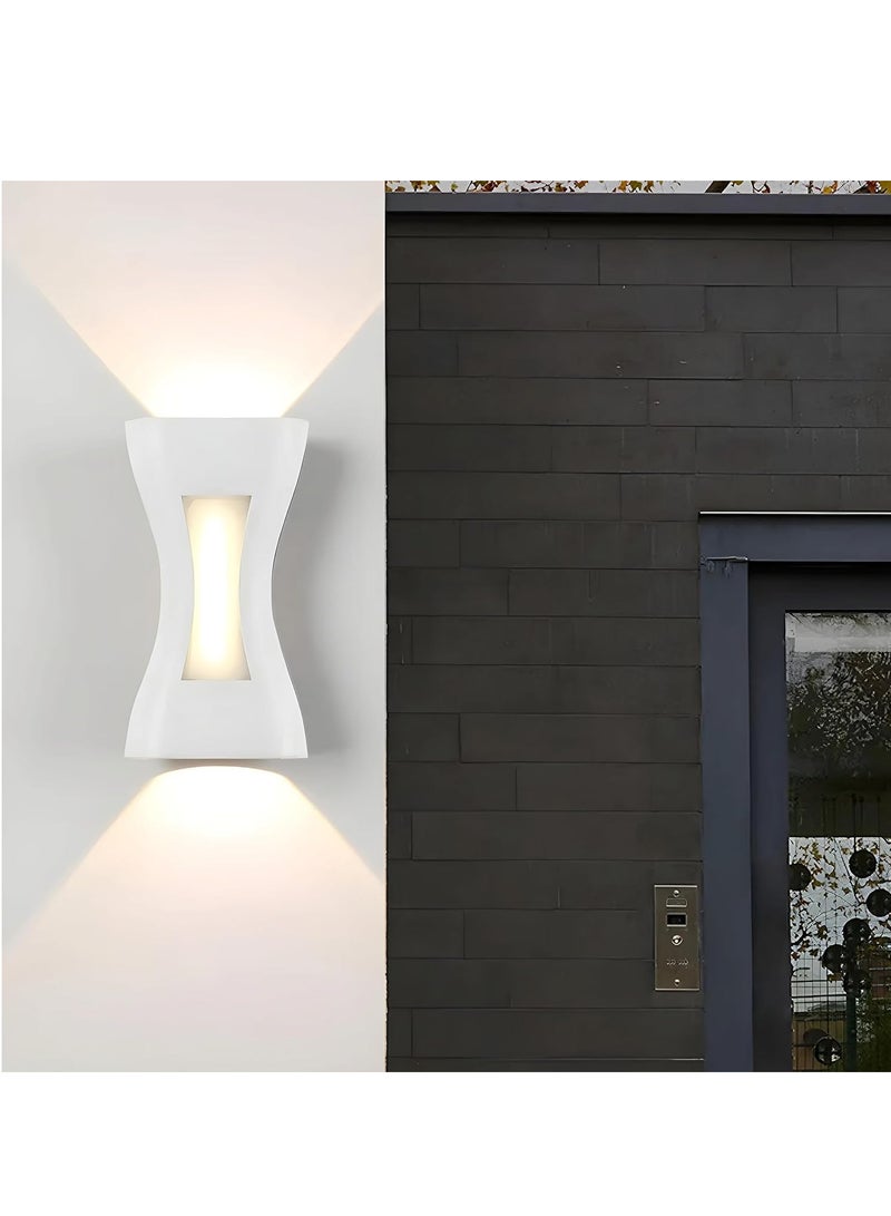 Next Life 2023 Modern Up and Down LED Wall Lamp 3000K Indoor Outdoor Wall Light Waterproof Wall sconce For Garden Lawn And Balcony Warmwhite - Image 3
