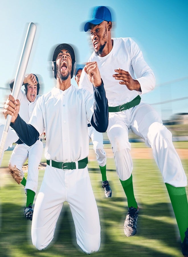 زانماي طقم حزام وجوارب بيسبول من زانماي - جوارب سوفتبول قابلة للتعديل وحزام خصر مطاطي للأولاد والبنات والبالغين - Image 5