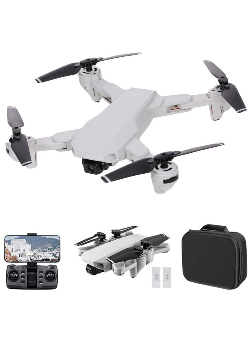 Generic GPS Drone with 4K Camera, 5G WiFi FPV Foldable RC Drone, Optical Flow Positioning RC Quadcopter with Headless Mode, Waypoint Flight, Follow Me,2 Batteries - Image 1