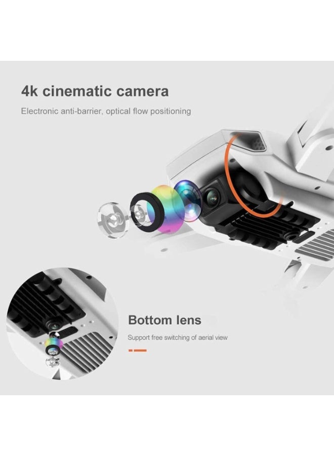 Generic GPS Drone with 4K Camera, 5G WiFi FPV Foldable RC Drone, Optical Flow Positioning RC Quadcopter with Headless Mode, Waypoint Flight, Follow Me,2 Batteries - Image 5