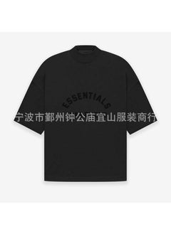 Generic 2023 SS Silicone Print FOG ESSENTIALS Tee Rice Gray  - Image 2