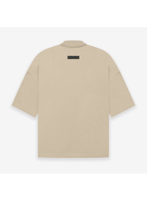 2023 SS Silicone Print FOG ESSENTIALS Tee Rice Gray