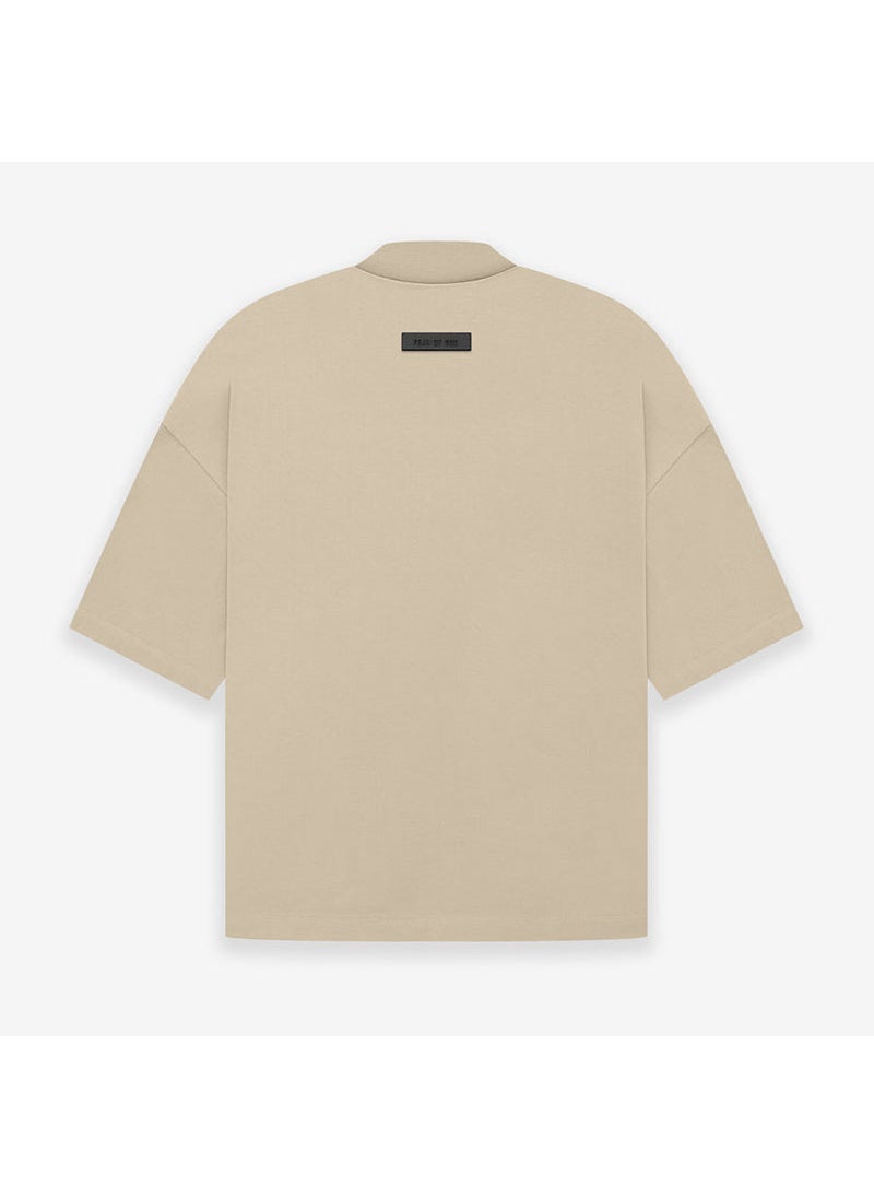 Generic - 2023 SS Silicone Print FOG ESSENTIALS Tee Rice Gray - Image 1