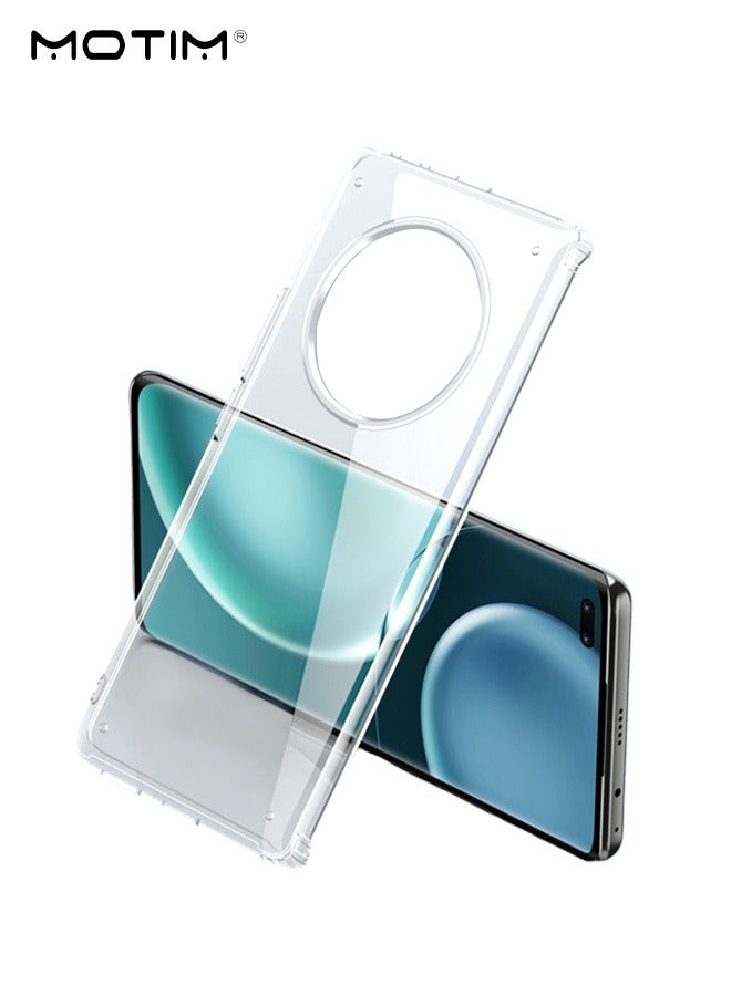 Motim Phone Case Compatible for Huawei Honor Magic 4/4 Pro Transparent Hard PC Back Soft TPU Bumper Airbag Shockproof Slim Cover - Image 1
