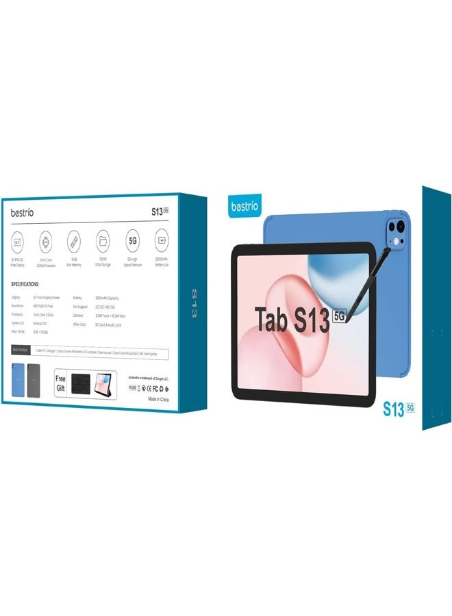 Bestrio Tab S13 5G 10.1-Inch Display Tablet With 12 GB RAM 512 GB ROM And 8000 mAh Battery - Image 1