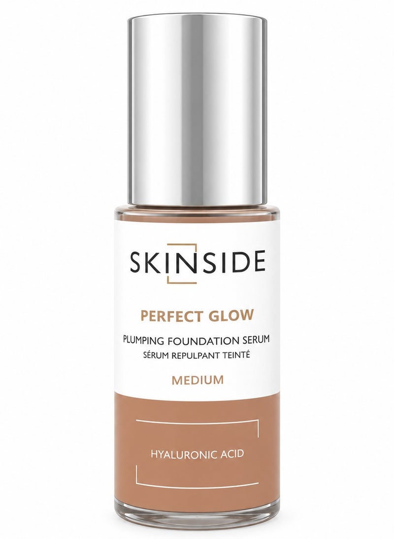 Skinside Perfect Glow Hyaluronic Acid Foundation Serum - Medium - 25Ml - Image 1
