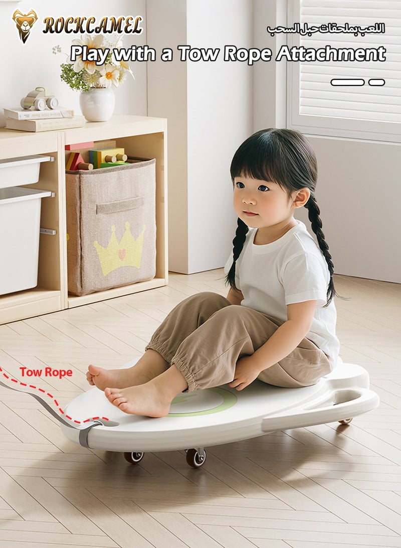 ROCKCAMEL New Kids Balance Board Scooter, Sensory Training Equipment, Indoor Outdoor Physical Fitness Skateboard, Connectable Group Play Design, Parent-Child Interactive Ride On Toy For Boys Girls - Image 3
