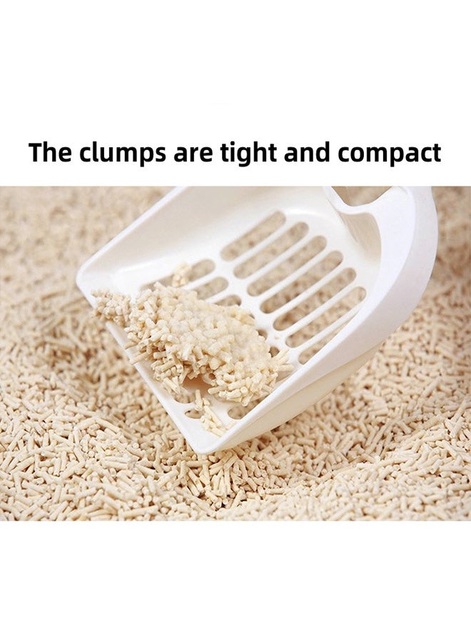 1 Bags Of Tofu Cat Litter, Highly Absorbent And Degradable Large-Particle Cat Litter, Natural Dust-Free Cat Litter, Tightly Clumped And Not Sticky To Hair, Safe And Odorless (6L Per Bag) - Image 2