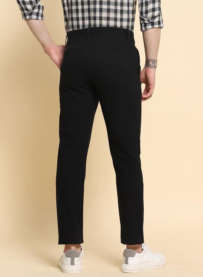 دينيس لينغو تشينو قطن خالص مريح بخصر متوسط سادة بقصة ضيقة من ستايلي - Image 5