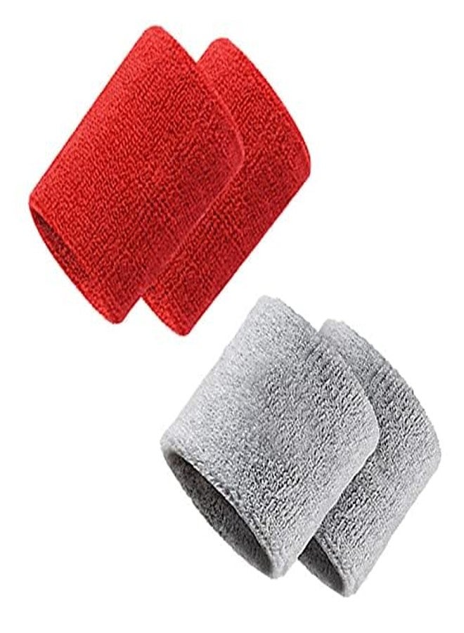 Drauss Sweatband/Wrist Band/Wrist Support for Gym and Sports with Best Colour Combination - Image 1