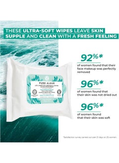 Yves Rocher Ultra-Fresh Makeup Removing Wipes Pure Algue  - Image 3