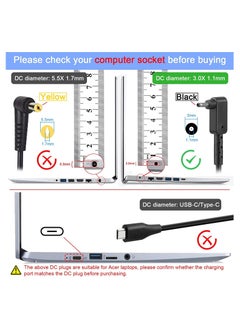 RSG RSG-19V 3.42A AC Adapter for Acer, Chromebook, Aspire  - Image 5