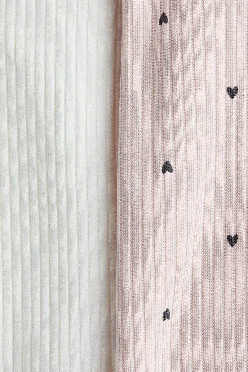 H&M 2-pack patterned cotton pyjamas