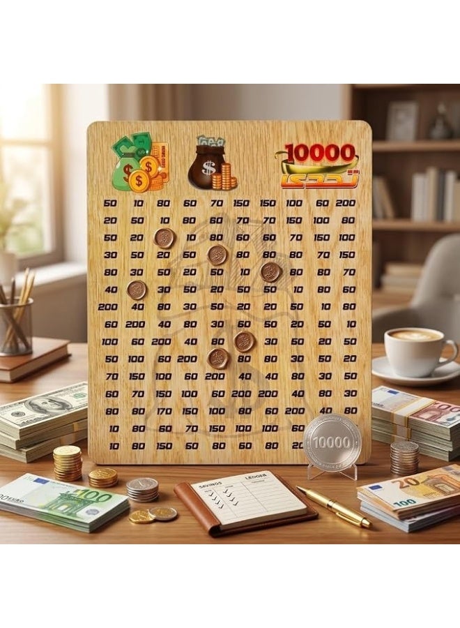 10,000 Piggy Bank Help You Organize Savings and Turn Savings into a Fun Habit Designed to Track Your Progress and Motivate You to Reach Your Financial Goal Step by Step. - Image 5
