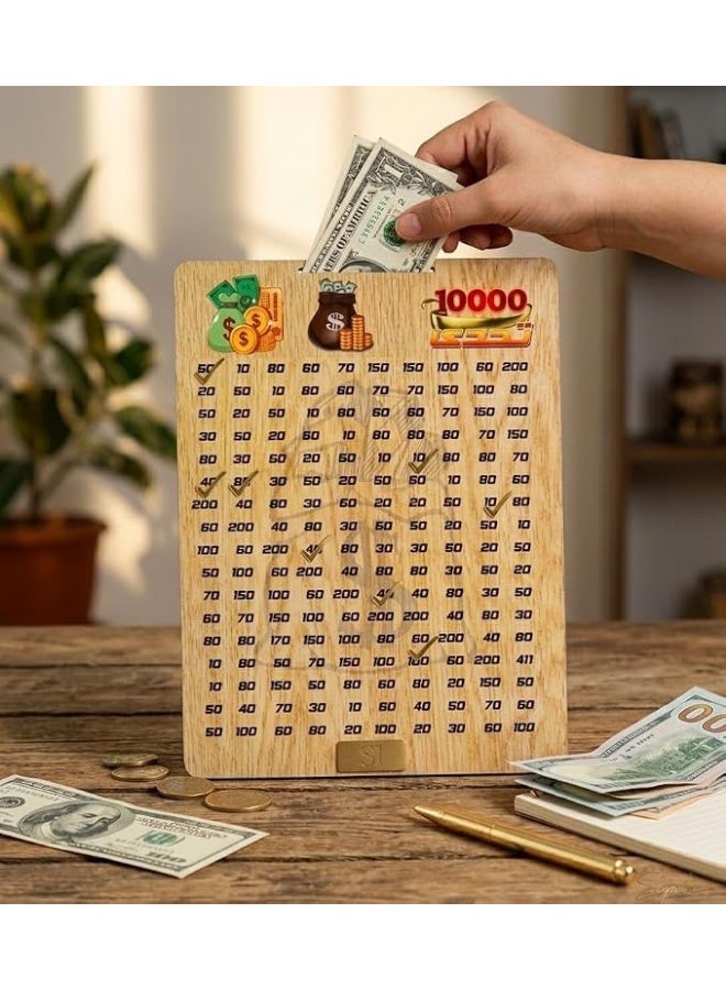 10,000 Piggy Bank Help You Organize Savings and Turn Savings into a Fun Habit Designed to Track Your Progress and Motivate You to Reach Your Financial Goal Step by Step. - Image 4