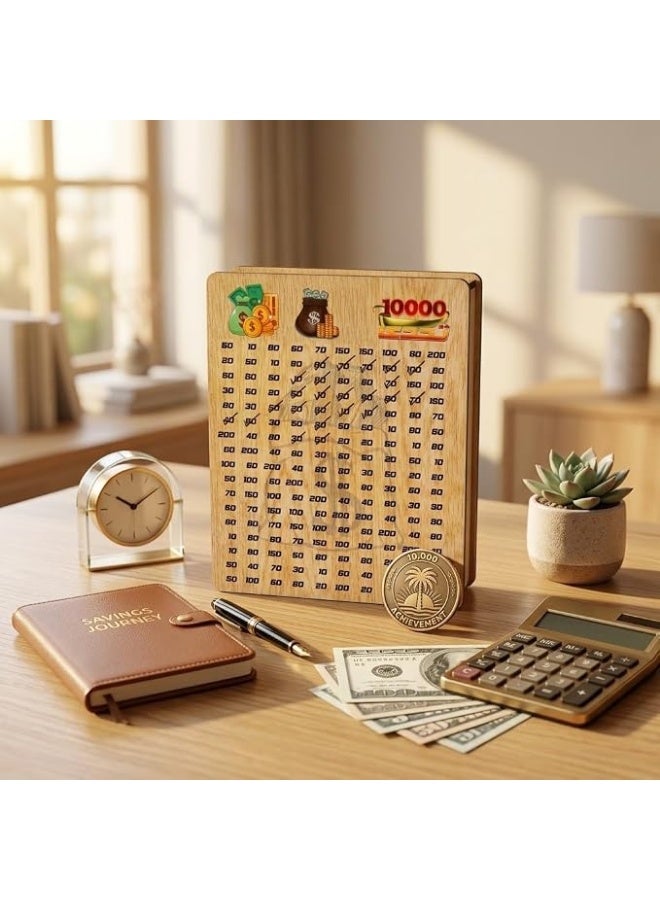 10,000 Piggy Bank Help You Organize Savings and Turn Savings into a Fun Habit Designed to Track Your Progress and Motivate You to Reach Your Financial Goal Step by Step. - Image 2