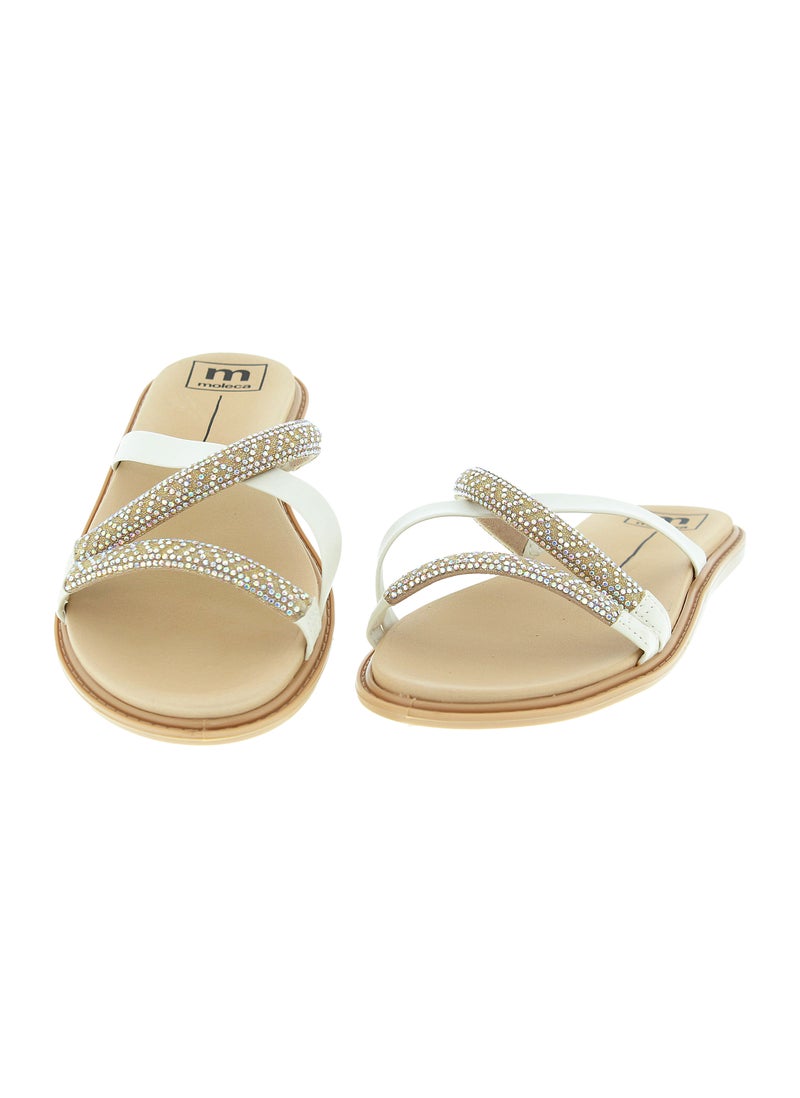 MOLECA Flat Sandals for Women – Stylish Ladies Flat Sandals & Comfortable Flat Slippers - Image 4