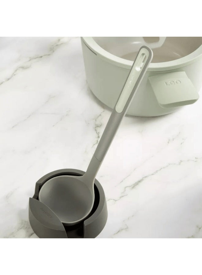 بيرجوف مغرفة تقديم من النايلون المقاوم للغسل في غسالة الأطباق من ليو بالانس، لون رمادي - Image 5