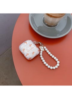 Suitable For AirPods 4 Headset Protective Cover Cartoon Shell Pattern For Apple1/2/3 Generation Pro2 Bluetooth Pendant Bracelet-Color:Shell Bracelet-Small Cherry-Model:Airpods Pro2 (protective Case