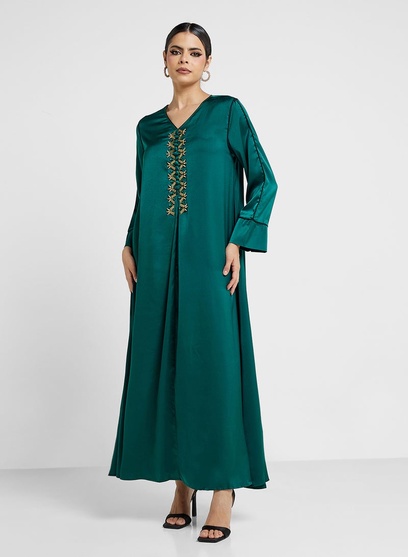 Khizana Embellished Jalabiya - Image 1