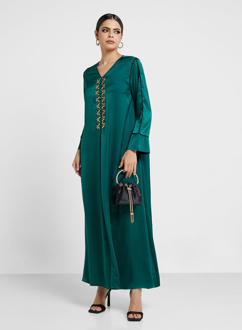 Khizana Embellished Jalabiya - Image 4