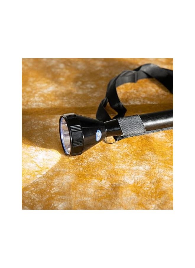 GEEPAS - Rechargeable Led Flashlight 470Mm Led Torch Light Gfl4653 Built In 5D Battery Long Distance Range With Big Reflector Powerful Torch For Indoor And Outdoor Activities - Image 1