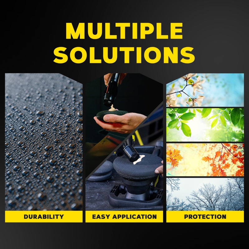 Meguiar's Gold Class Carnauba Plus Premium Liquid Wax Kit, Car Detailing Kit with a Pure Carnauba Wax Blend and a Foam Applicator Pad for Keeping Glossy Paint Protected Like a Pro, 16 Oz Bottle - Image 3