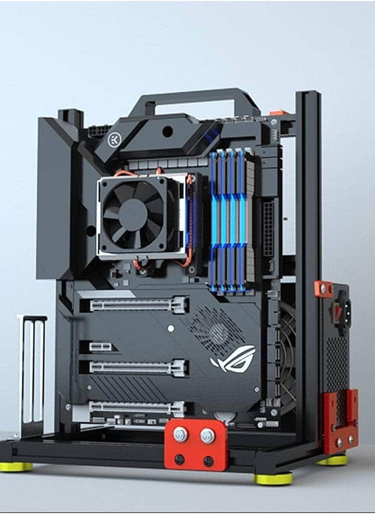 Intel - BUDGET GAMING and WORK OPEN AIR DEAKTOP PC: Corei5 12400F PROCESSOR | GPU: GTX 1080 8GB GRAPHICS CARD | 16GB RAM | 1TB NVME | Windows 10 | WIFI BT READY - Image 1
