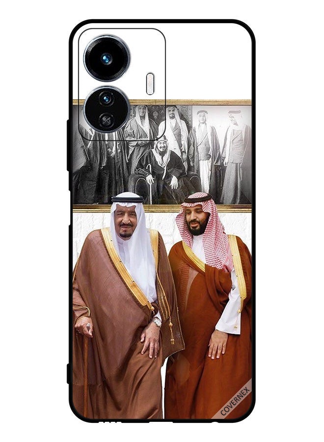 Covernex Protective Case Cover For vivo Y77e King Salman & Mbs Talking While Walking - Image 1
