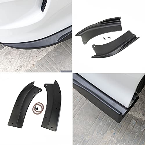 crosselec Car Rear Bumper Spoiler Bumpers Lip Diffuser Splitter Protector for Dodge Charger 2015-2021 (Matt Black) - Image 5