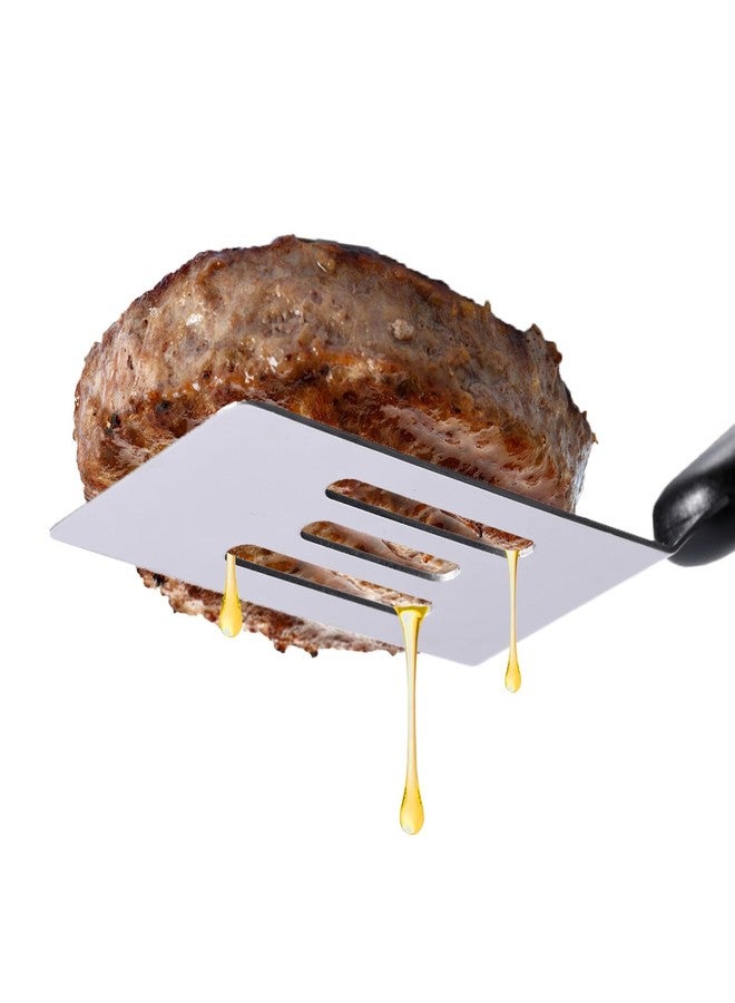 Edgnb 2 Pack Mini Spatula Stainless Steel Small Spatula For Kitchen, Metal Spatula For Cooking Brownie Cookie Lasagna, Pie Server, Cake & Pancakes Serving Spatulas - Image 2