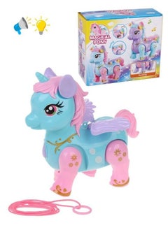 "Interactive toy Our Toy Unicorn, light, sound, box "