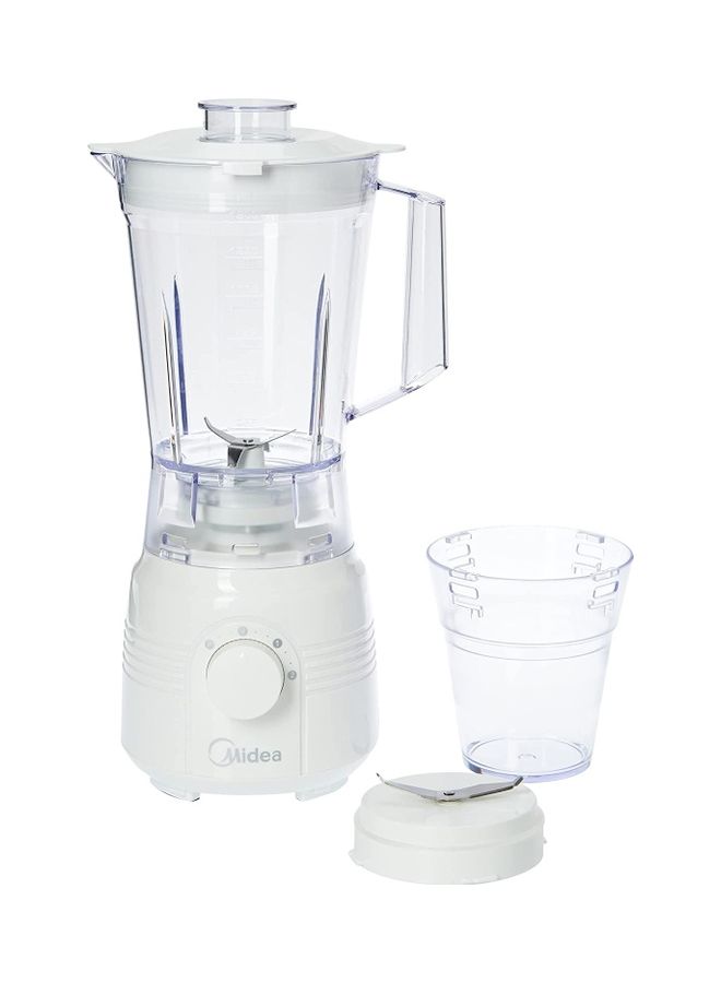 Midea Blender Power 2 Speeds Plus Pulse With Miller 1 Year Warranty 1.5 kg 400 W BL2516AG White - Image 2
