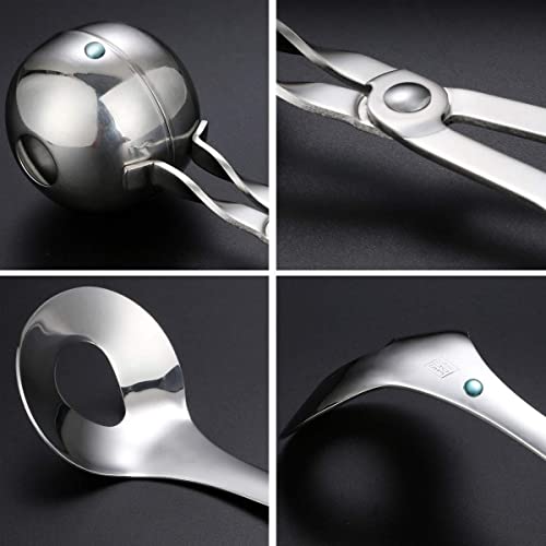 Aulufft 4 Pcs Meatball Spoon Set Meatball Making Tool Non-Stick Meatball Maker Meatball Scoops with Long Handle for Kitchen DIY Cooking - Image 3