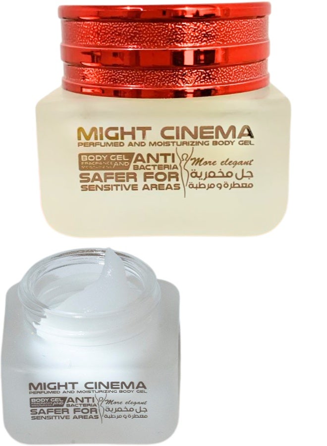 مايت سينما جل مخمري معطر ومرطب للمناطق الحساسة من مايت سينما – جل ترطيب وتفتيح البشرة برائحة فاخرة مستوحاة من أفضل العطور العالمية، تركيبة آمنة مضادة للبكتيريا، يمنحك نعومة فائقة وترطيب عميق يدوم طويلاً – جل معطر للجسم والمناطق الحساسة بخلاصة عطور راقية، مرطب ومضاد للبكتيريا لتفتيح وتوحيد لون البشرة مع ترطيب يدوم طوال اليوم - Image 1