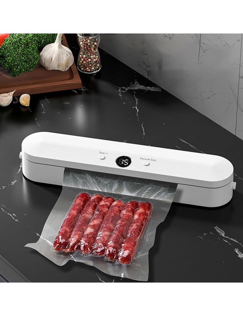 Automatic Food Vacuum Sealer Machine for Efficient Food Preservation and Storage with Fresh Modes for All Your Needs