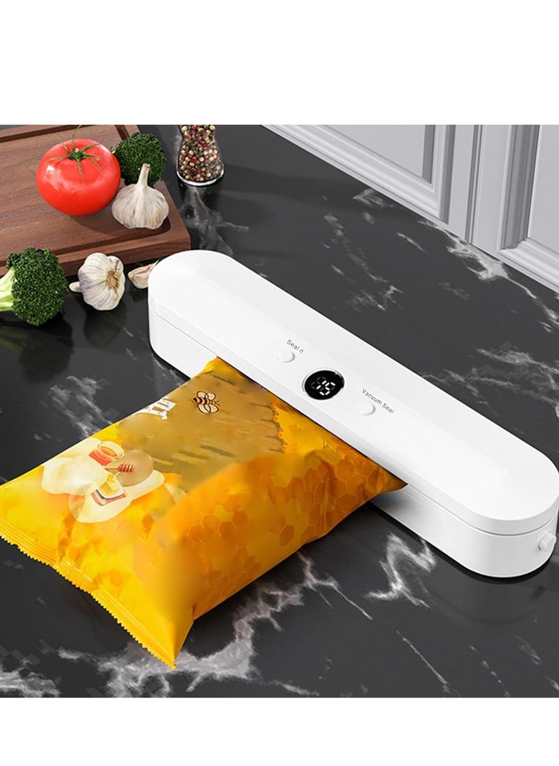 Automatic Food Vacuum Sealer Machine for Efficient Food Preservation and Storage with Fresh Modes for All Your Needs