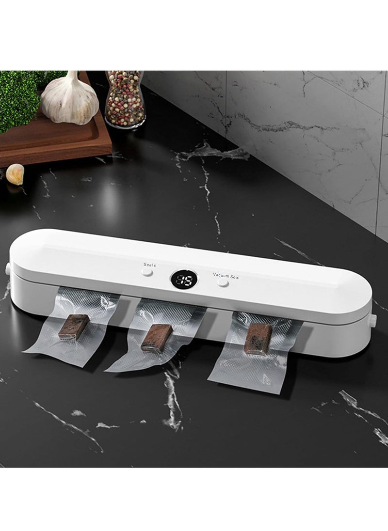 Automatic Food Vacuum Sealer Machine for Efficient Food Preservation and Storage with Fresh Modes for All Your Needs