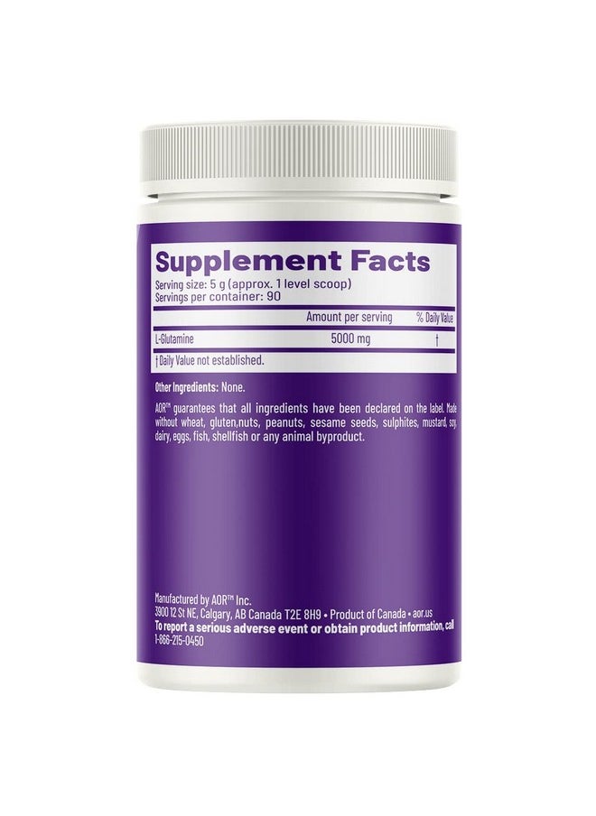 AOR - L Glutamine Powder 450G Supports Immunity And Gut Health Dietary Supplement 90 Servings - Image 1
