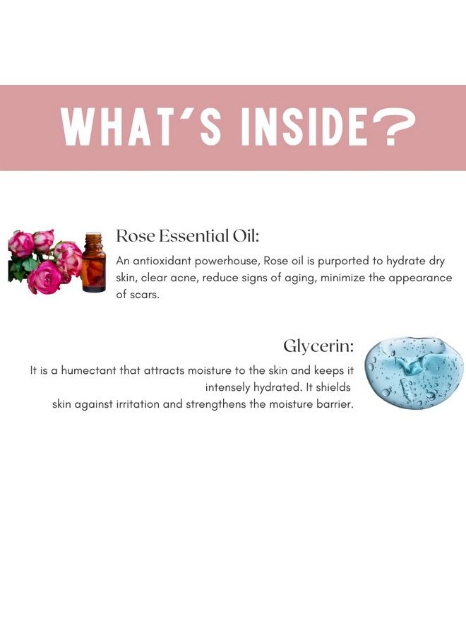 Skin Secrets Rose Massage Cream With Rose Essential Oil For Glowing Skin| Paraben Free Cruelty Free & Vegan| 800Gm - Image 4