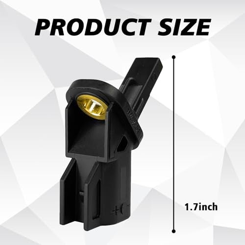 Hirificing ABS Wheel Speed Sensor Front Left or Right Replaces OEM #8M5T2B372AA 3M5T2B372AB 3M5T2B372BA, Car Front ABS Speed Sensor Compatible with Ford Focus C-Max Escape - Image 2
