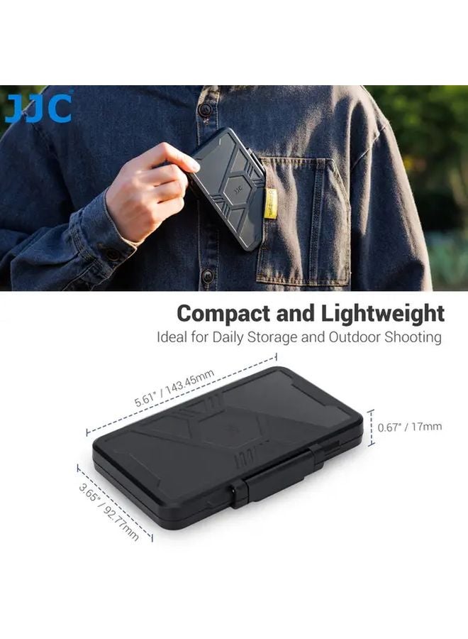 Large Capacity Memory Card Case Holder For 12 CFexpress Type B XQD And 24 Micro SD Cards - Image 5