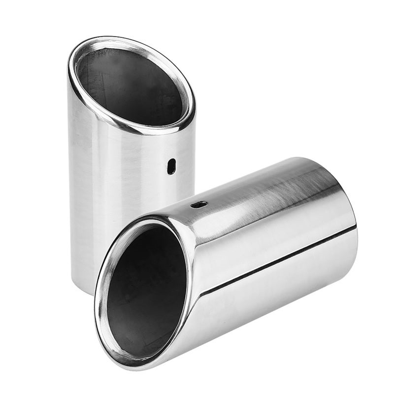 Stainless Steel Exhaust Muffler: 100% High Quality Durable Corrosion Resistant - Easy To Install Exhaust Tail Pipe Tip for A4 B8 2009-2012 Car Exhaust Accessory - Image 5