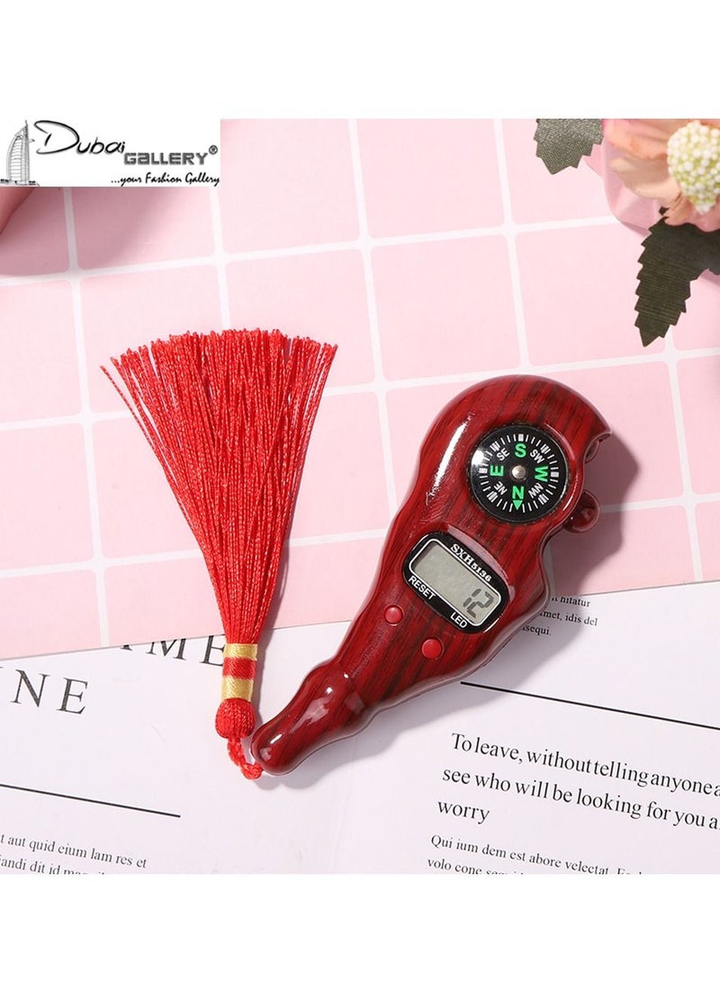 DubaiGallery Portable Finger Rosary with Digital Counter Digital Finger Tasbeeh Rosary Islamic Gift - Image 1